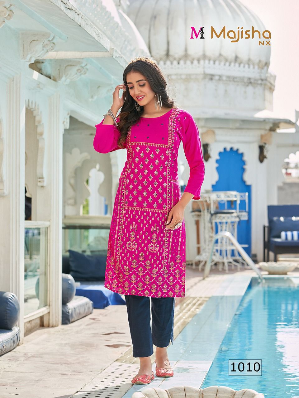 MASAKALI 1 Rayon Designer Fancy Regular Wear Latest Kurti Collection